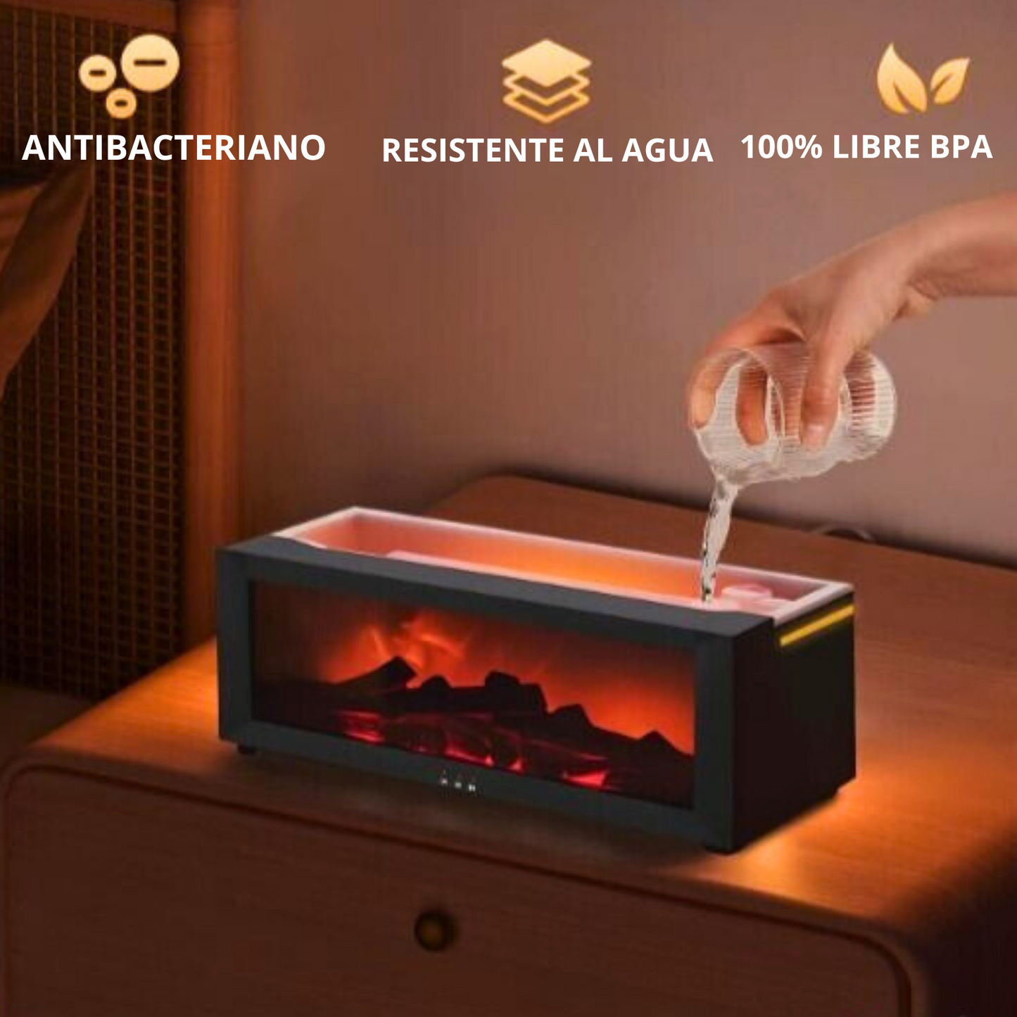 Humidificador de aceites esenciales